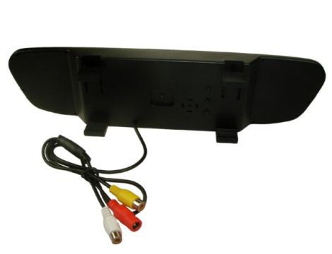 Monitor LCD w lusterku 4,3"+kamera+czujnik parkow - 2