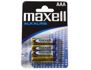 Bateria LR03 AAA alkaliczna Maxell 4szt./blister.