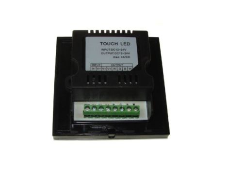 Kontroler LED panel RGBW 16A 12-24V czarny - 2