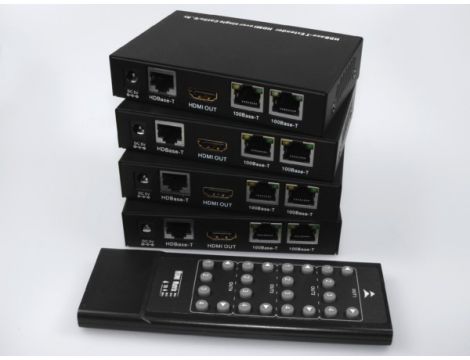 Matrix HDMI 4/4 po skrętce HDBase-T - 3