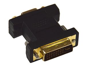 Adapter VGA gn./DVI-I wt.