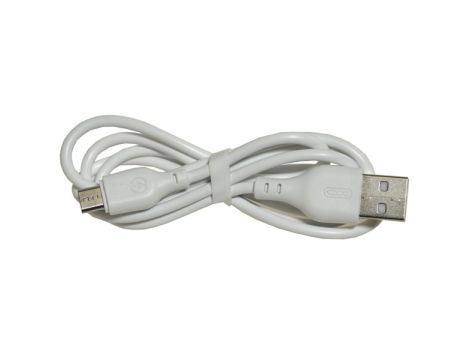 Kabel USB wtyk A- micro USB B 1,0m biały - 3