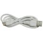 Kabel USB wtyk A- micro USB B 1,0m biały - 4