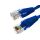 Kabel patchcord UTP5  5,0m niebieski