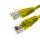 Kabel patchcord UTP5 10,0m żółty