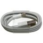 Kabel USB wtyk A- lightning 1,0m biały - 3