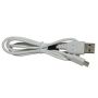 Kabel USB wtyk A- micro USB 1,0m Fast Charge 2A bi - 3