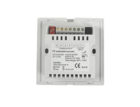 Kontroler LED panel dotykowy RGB/RGBW 4 kanałowy - 2