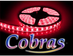 Taśma LED COBRAS 3528 czerwona 5m/300diod
