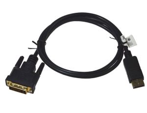 Kabel DisplayPort V1.2 - DVI-D (24+1) 1m