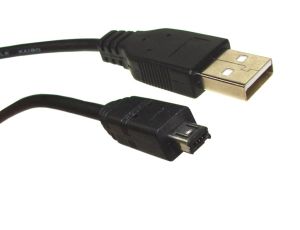Kabel USB 2.0 AM Foto Philips/HP miniUSB BM4p1,8m