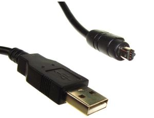 Kabel USB 2.0 AM Nikkon/Toshiba miniUSB BM 8p1,8m-