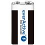Bateria 9V alkaliczna PRO everActive blister - 3