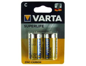 Bateria R14 VARTA SUPERLIFE 2szt./blister