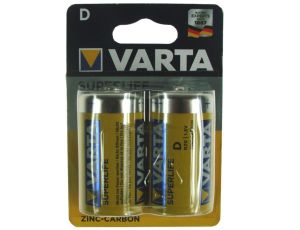 Bateria R20 VARTA SUPERLIFE 2szt./blister