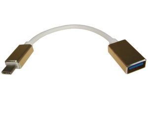 Adapter USB OTG: wtyk USB Type-C - gniazdo USB, 20