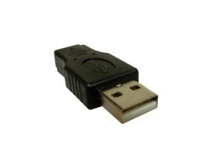 Adapter USB 2.0 wtyk A- wtyk micro USB