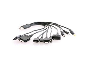 Kabel USB GSM uniwersalny 10w1