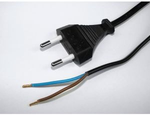 Kabel zasilający AC atestowany montażowy 1,5m czar