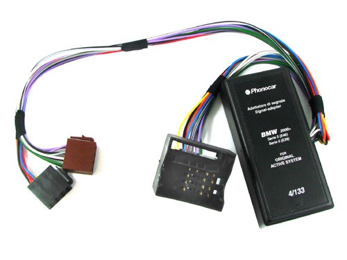 Adapter Iso Mini Iso Ampli Subw Bmw E E Bowi