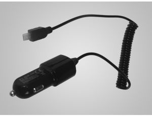 Ładowarka samochodowa mini USB 2,1A