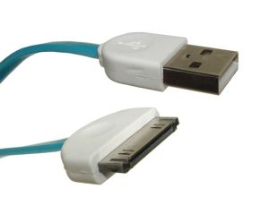 Kabel USB do iPhone 3G/4/4S niebieski
