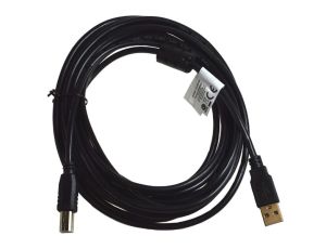 Kabel USB do drukarki AM-BM 5,0m czarny