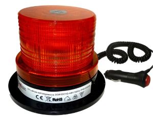 Lampa ostrzegawcza pomarańczowa  20W 10-48V 40LED