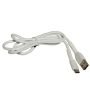 Kabel USB wtyk A- Type-C 1,0m 3A biały MXUC-04 - 3
