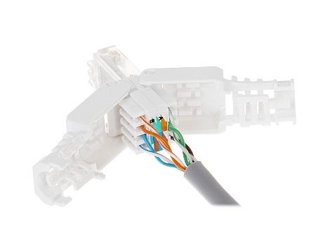 Wtyk modularny 8P8C RJ45 beznarzędziowy cat.6A - 4