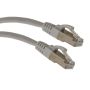 Kabel patchcord SFTP6A linka Cu 0,5m szary - 2
