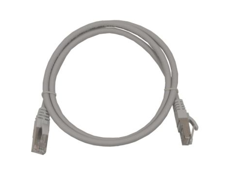 Kabel patchcord SFTP6A linka Cu 1,0m szary - 2