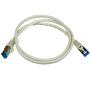 Kabel patchcord SFTP6A linka Cu 1,0m szary - 3