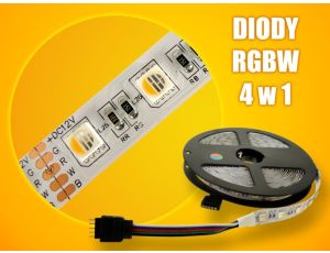 Taśma LED Premium 5050 RGBWW 5m/300diod 24V IP20