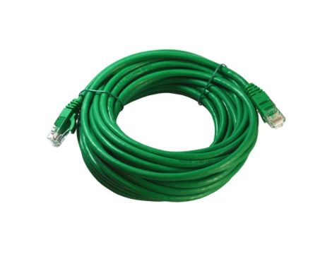 Kabel patchcord UTP6  10,0m zielony