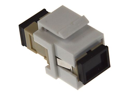 Adapter Keystone światłowodowy SC Simplex jednomod