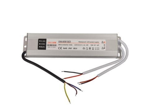 Zasilacz LED 24V 150W napięciowy IP67 aluminium EK