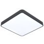 Plafon led Wilton  2*E27 czarny  mikrofalowy czujn - 2