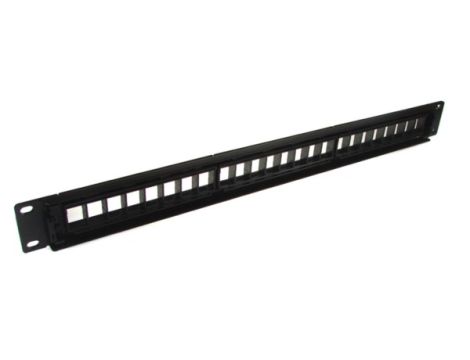 Patch panel 24-port 1U 19" pusty do Keystone - 2