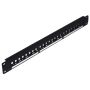 Patch panel 24-port 1U 19" pusty do Keystone - 2