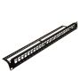 Patch panel 24-port 1U 19" pusty do Keystone z org - 2