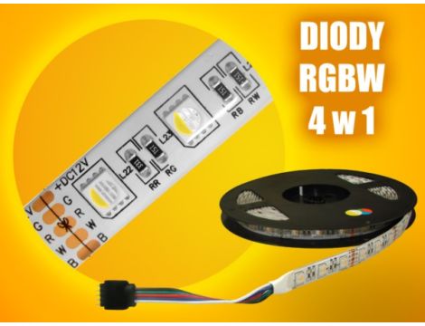 Taśma LED Premium 5050 RGBCW 5m/150diod