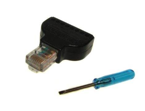 Wtyk RJ45 terminal