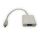 Konwerter microHDMI wtyk na VGA gniazdo na kablu b