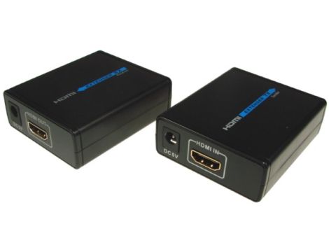 HDMI Extender 50m po skrętce 1xCat6 - 2