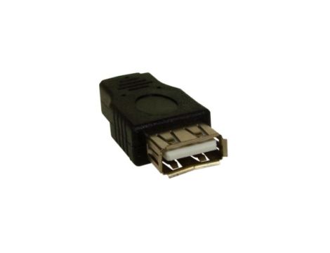 Adapter USB 2.0 gniazdo A- wtyk micro USB