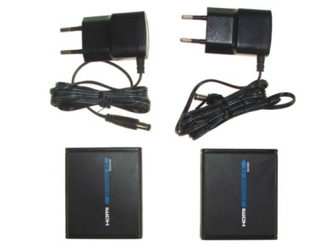 HDMI Extender 40m po skrętce 1xCat5e/6 - 3