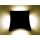 Oprawa elewacyjna LED Elkim 4W WW czarna IP54