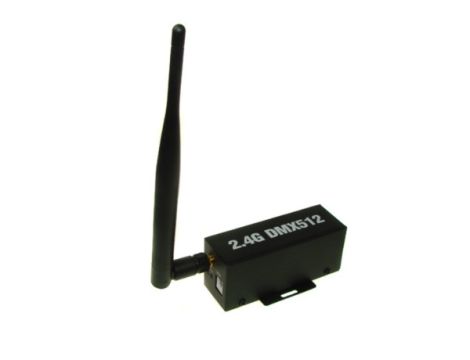 Receiver wireless DMX512 2,4GHz zasięg 1600m