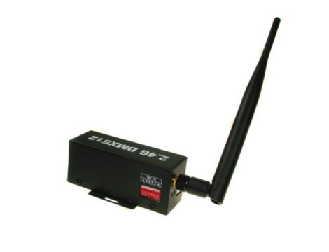 Receiver wireless DMX512 2,4GHz zasięg 1600m - 4